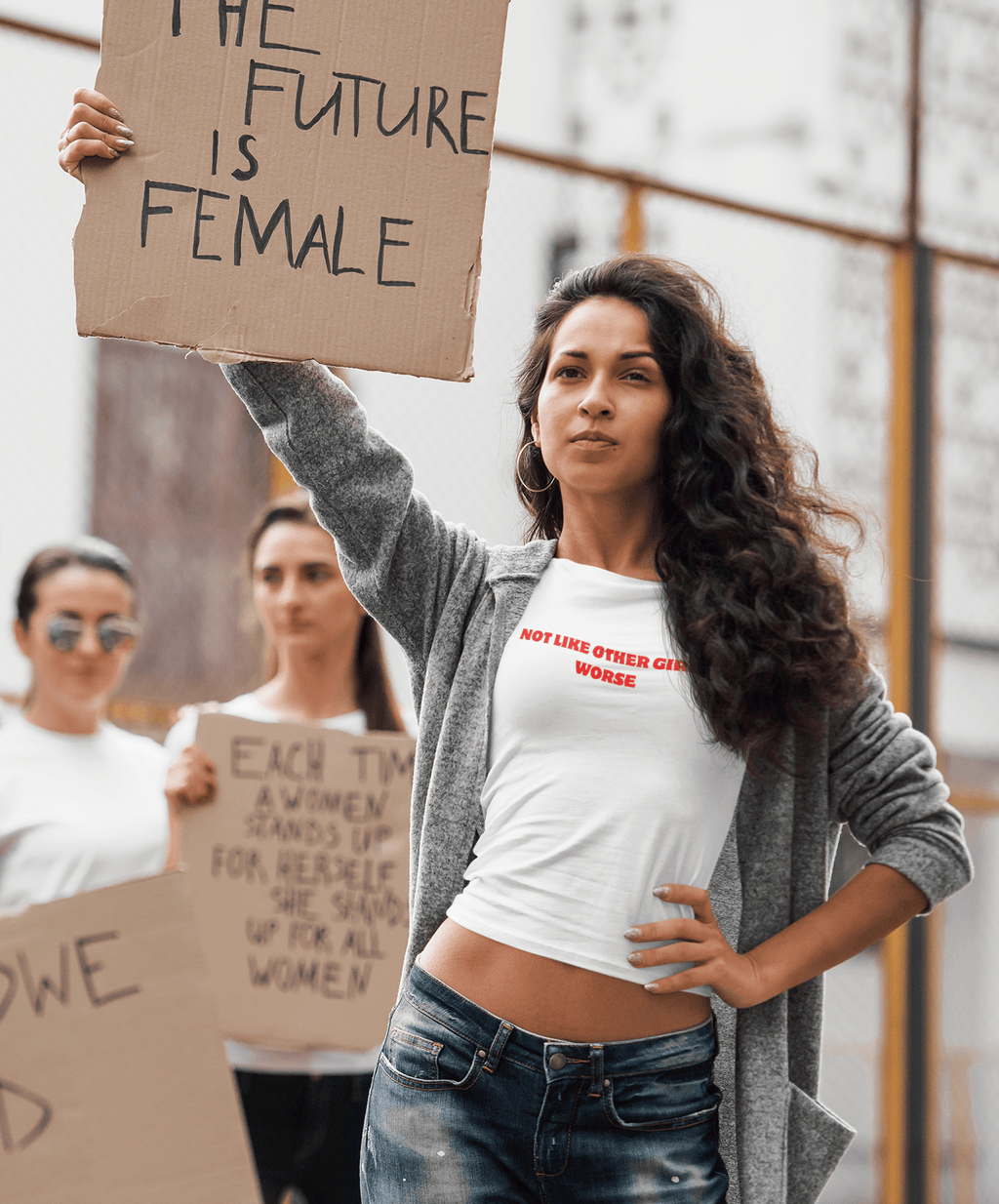 Not Like Other Girls. Worse. Crop Top - The Kaleshi Collective