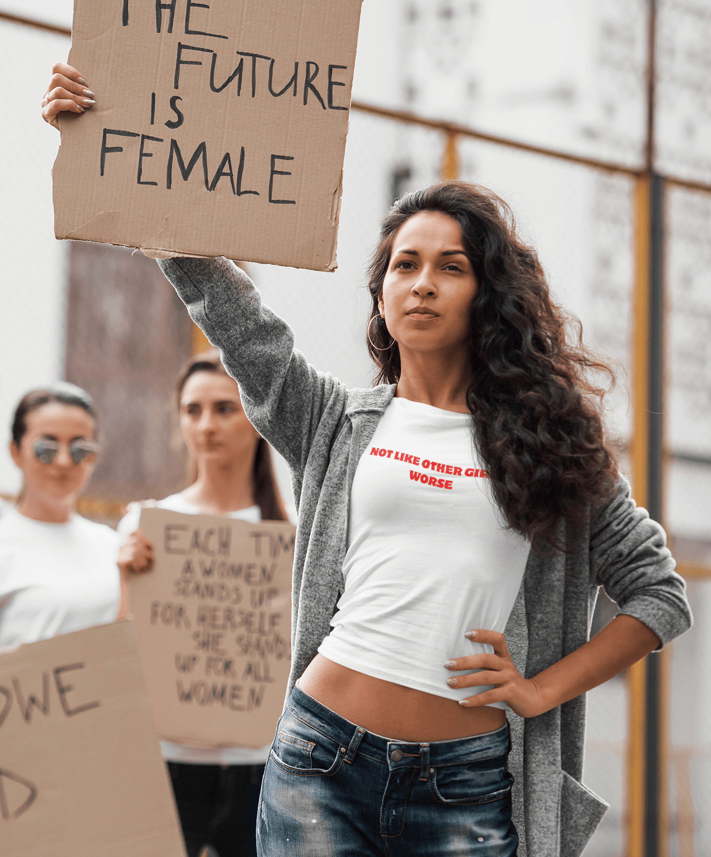 Not Like Other Girls. Worse. Crop Top - The Kaleshi Collective