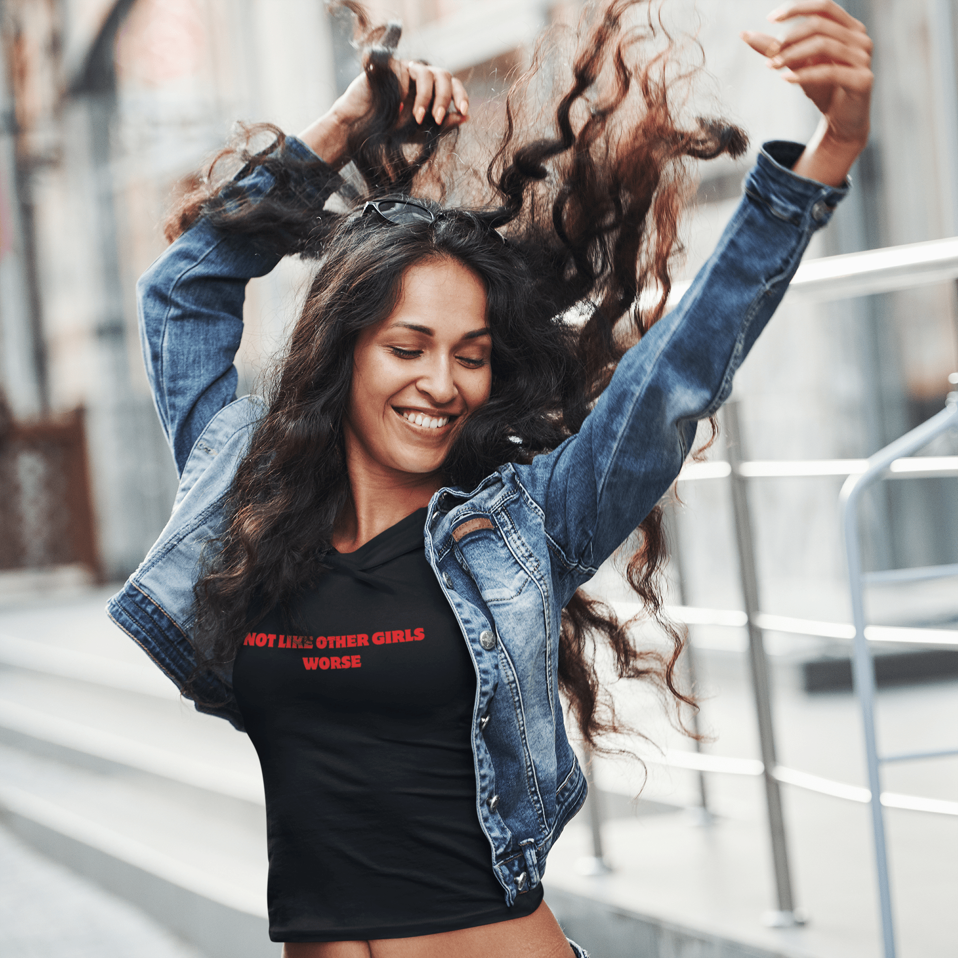Not Like Other Girls. Worse. Crop Top - The Kaleshi Collective
