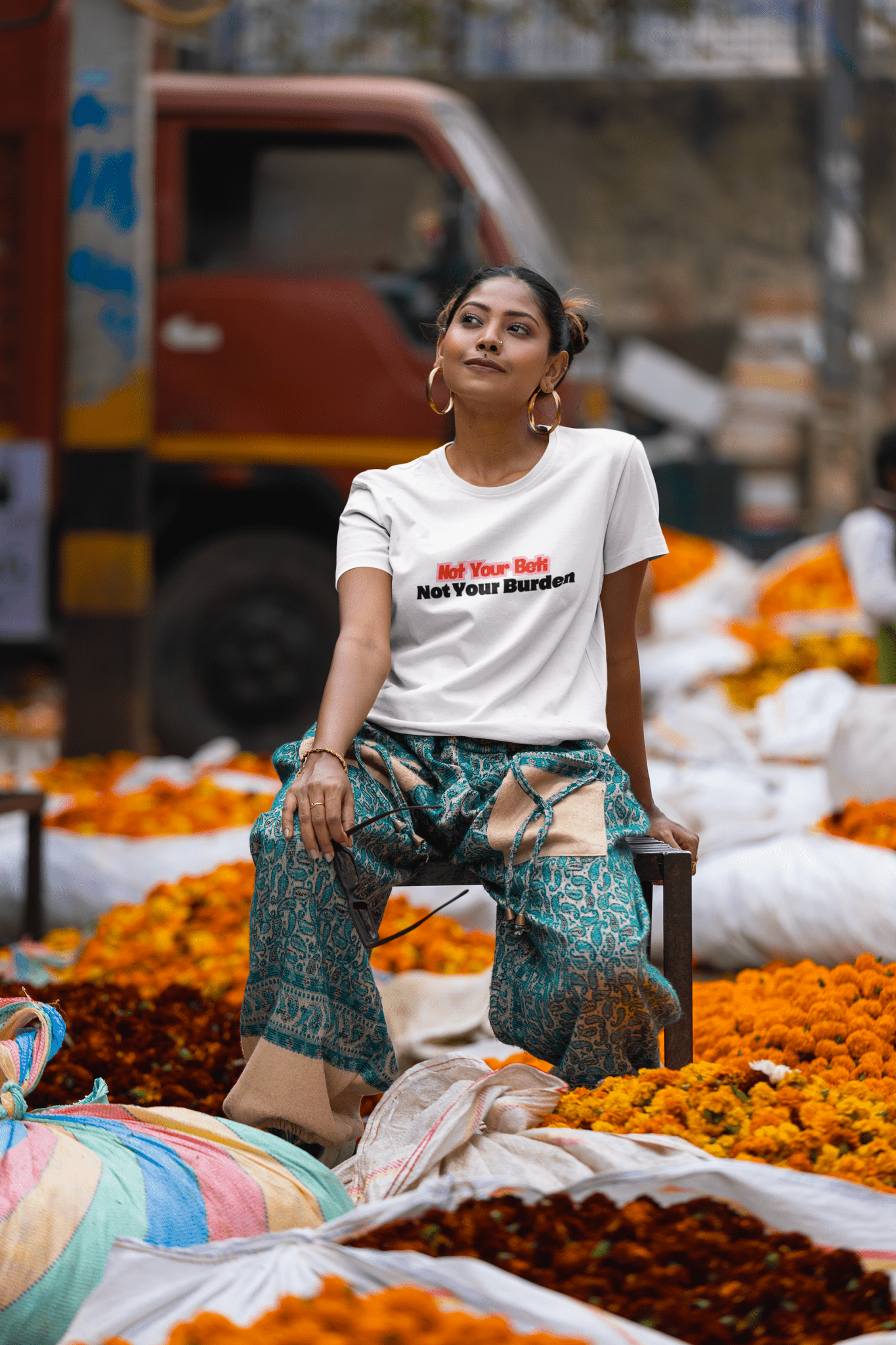 Not Your Beti Not Your Burden T-Shirt - The Kaleshi Collective