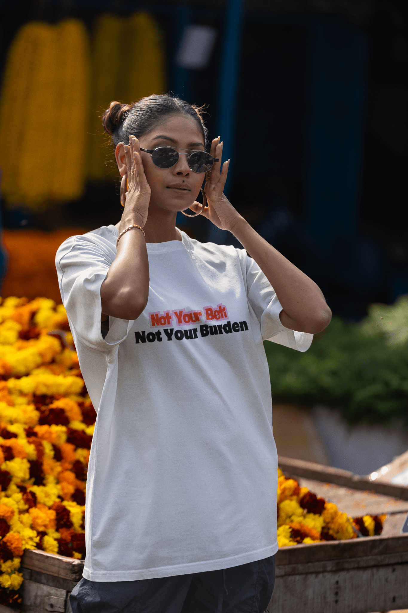 Not Your Beti Not Your Burden T-Shirt - The Kaleshi Collective