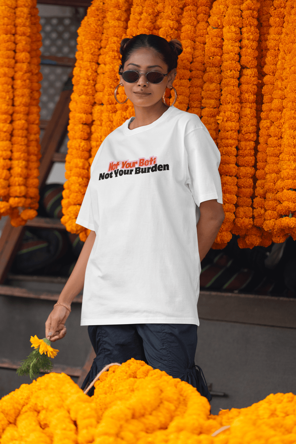 Not Your Beti Not Your Burden T-Shirt - The Kaleshi Collective