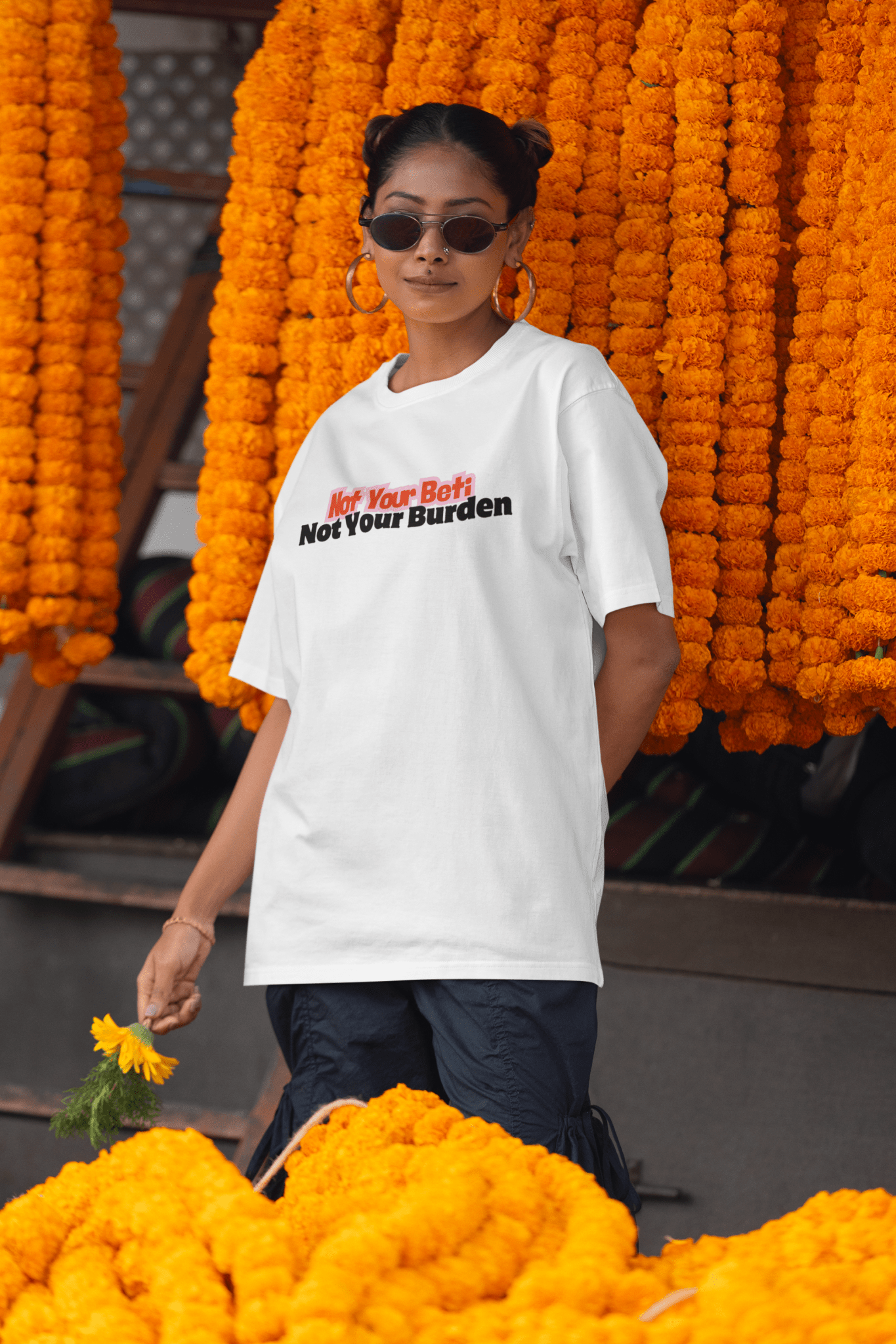 Not Your Beti Not Your Burden T-Shirt - The Kaleshi Collective