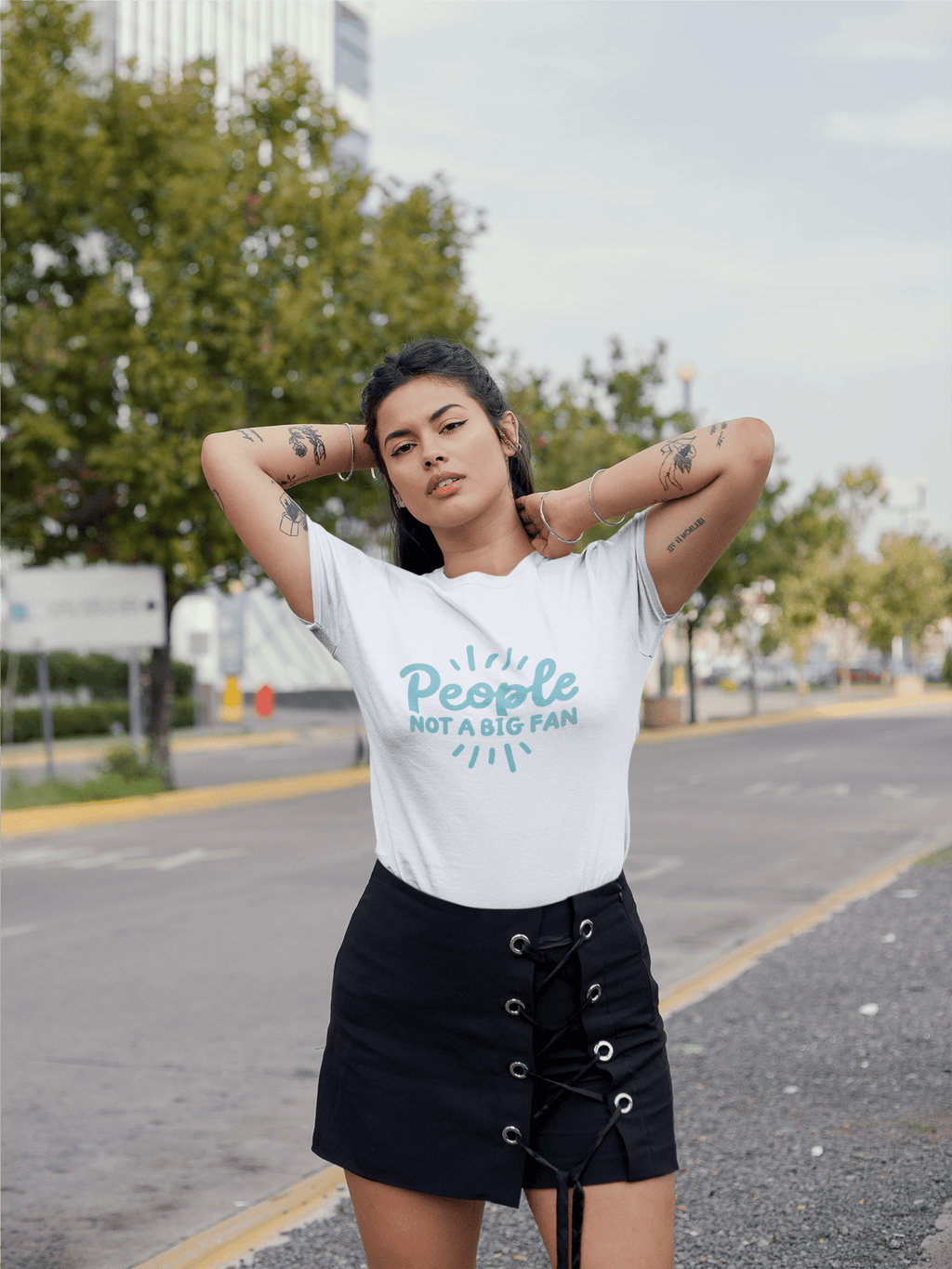 People. Not A Big Fan. T-Shirt - The Kaleshi Collective