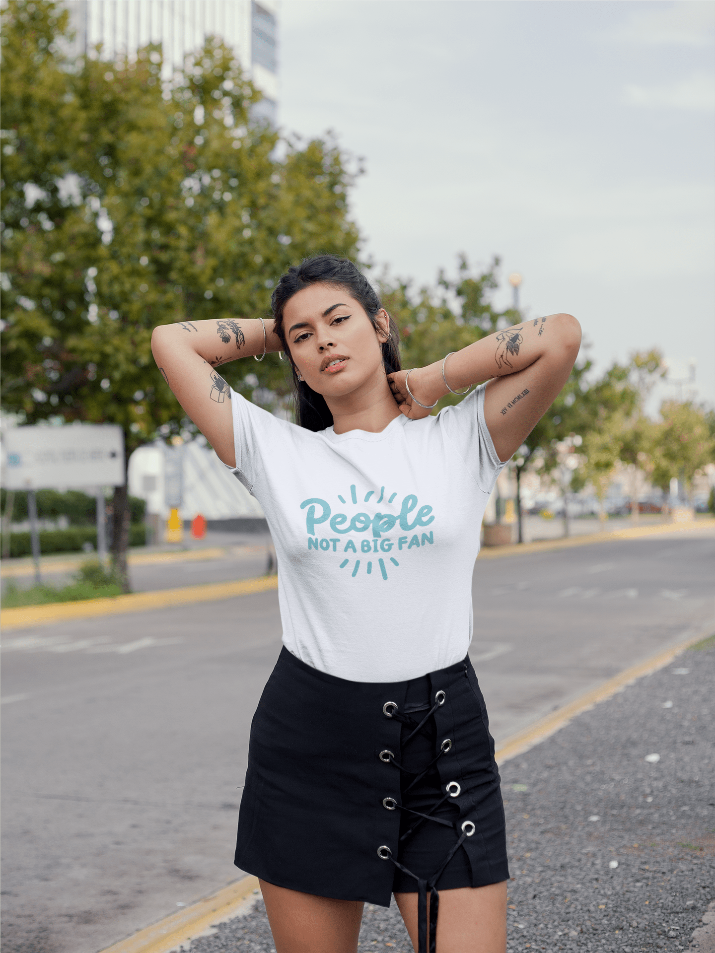 People. Not A Big Fan. T-Shirt - The Kaleshi Collective