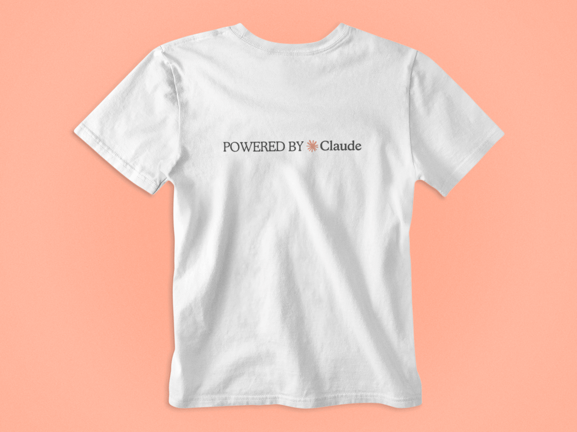Powered by Claude T-Shirt - The Kaleshi Collective