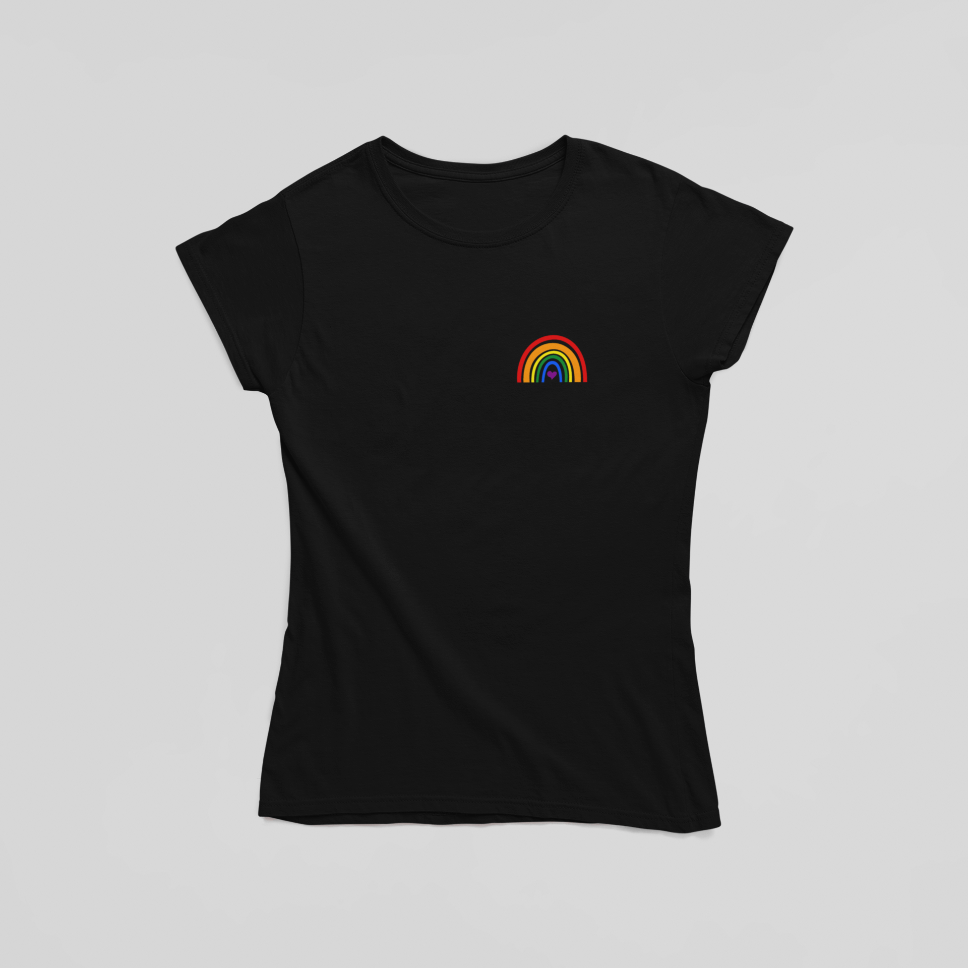 Pride Rainbow Corner Pocket T-Shirt - The Kaleshi Collective