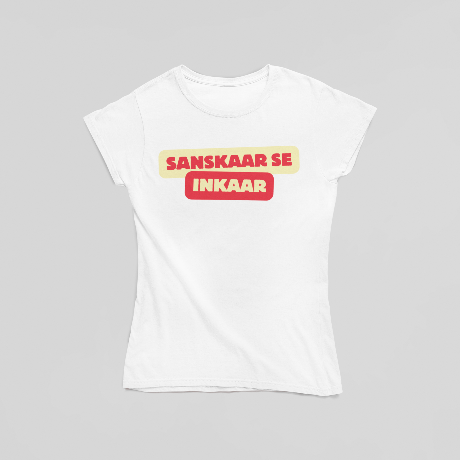 Sanskaar Se Inkaar T-Shirt - The Kaleshi Collective