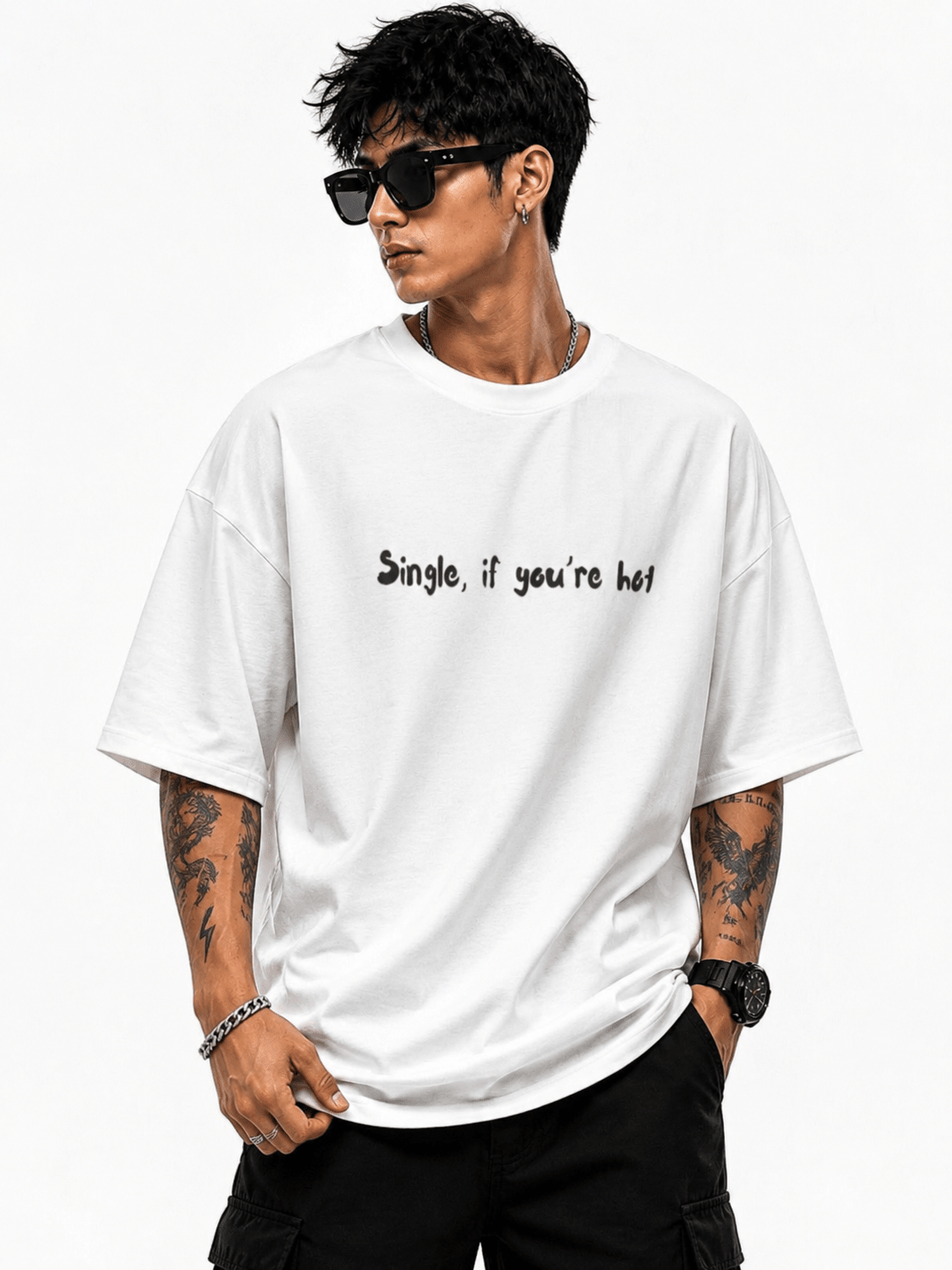 Single If You're Hot T-Shirt - The Kaleshi Collective