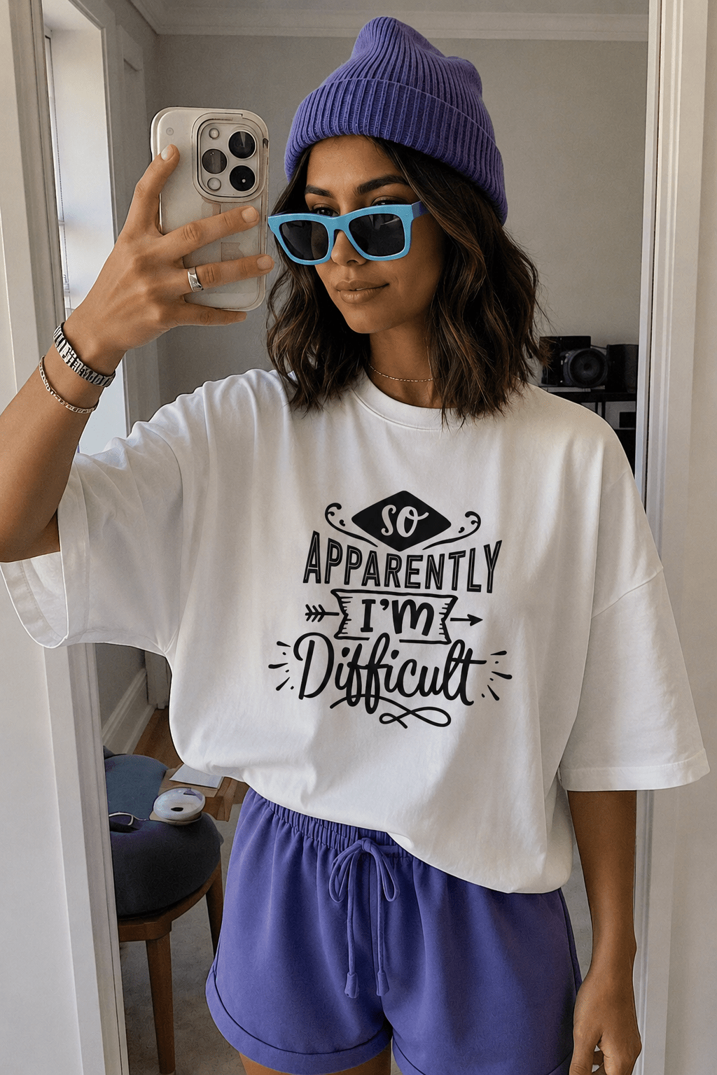 So Apparently I'm Difficult T-Shirt - The Kaleshi Collective
