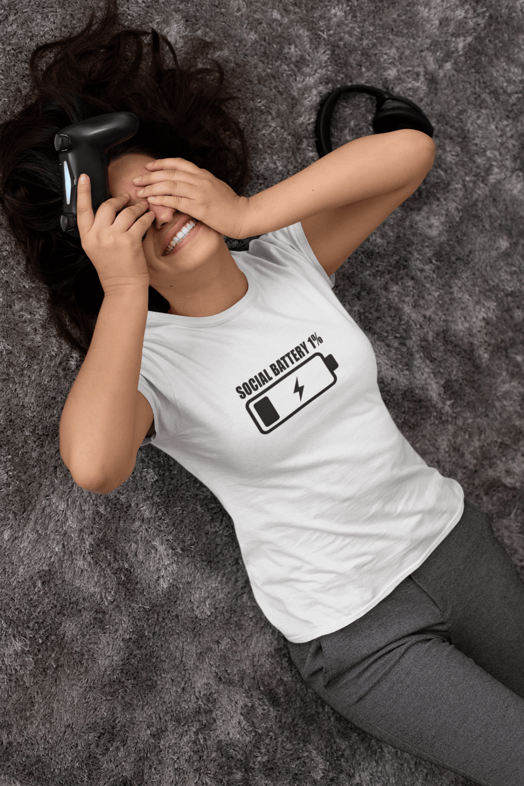 Social Battery T-Shirt - The Kaleshi Collective