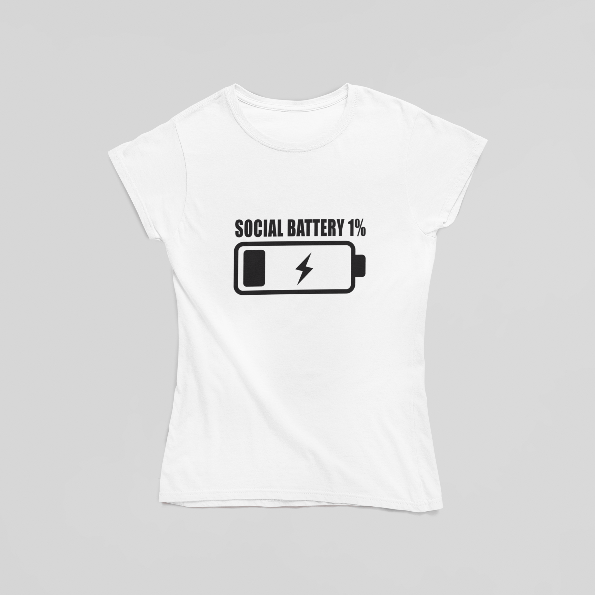 Social Battery T-Shirt - The Kaleshi Collective