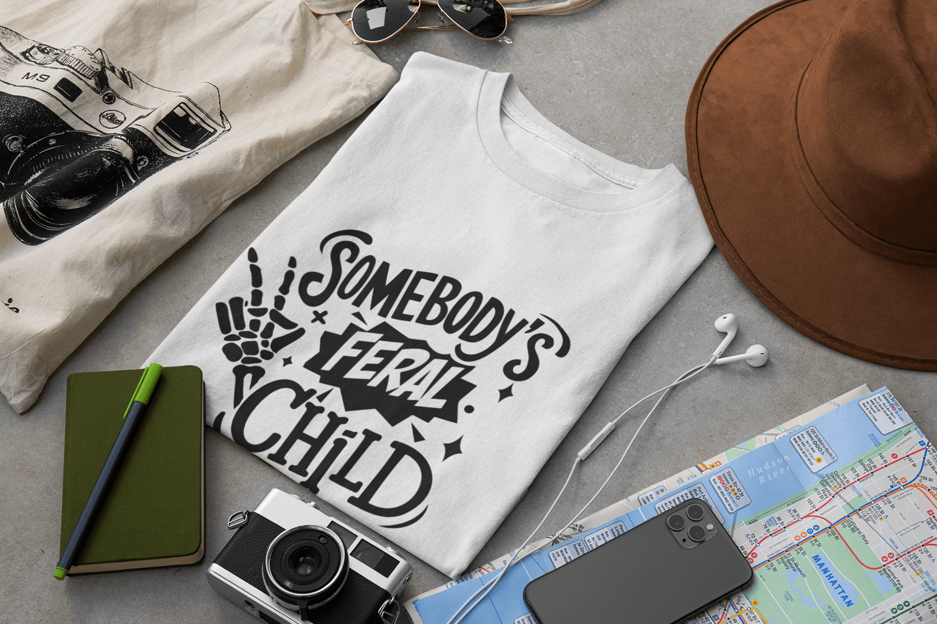 Somebody's Feral Child T-Shirt - The Kaleshi Collective
