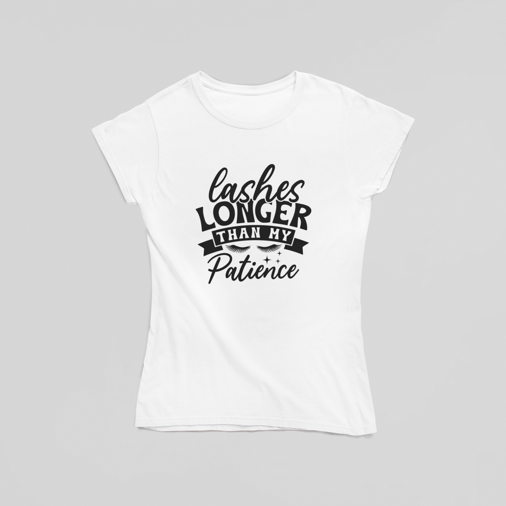 Lashes Longer Than My Patience T-Shirt