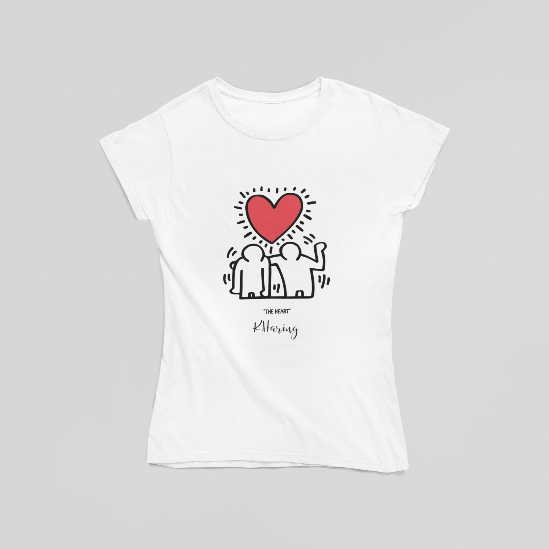 The Heart - Keith Haring T-Shirt - The Kaleshi Collective