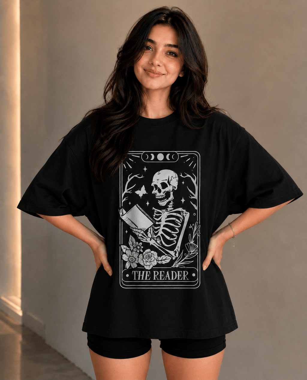 The Reader Tarot Card T-Shirt - The Kaleshi Collective