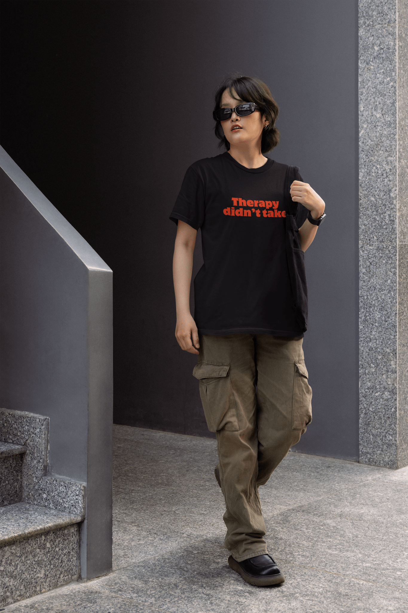 Therapy didn’t take T-Shirt - The Kaleshi Collective