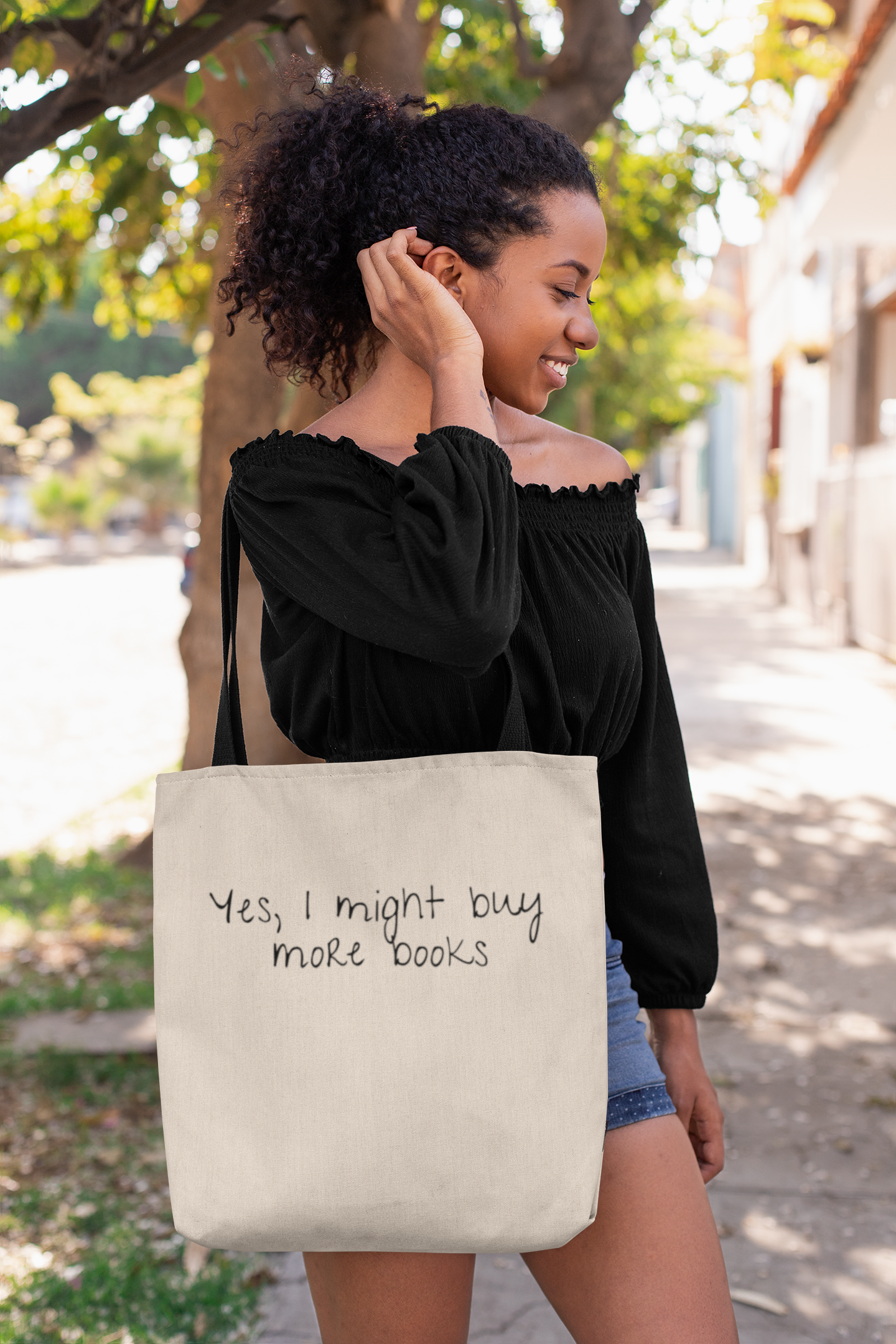 Yes, I Might Buy More Books Tote Bag - One Size
