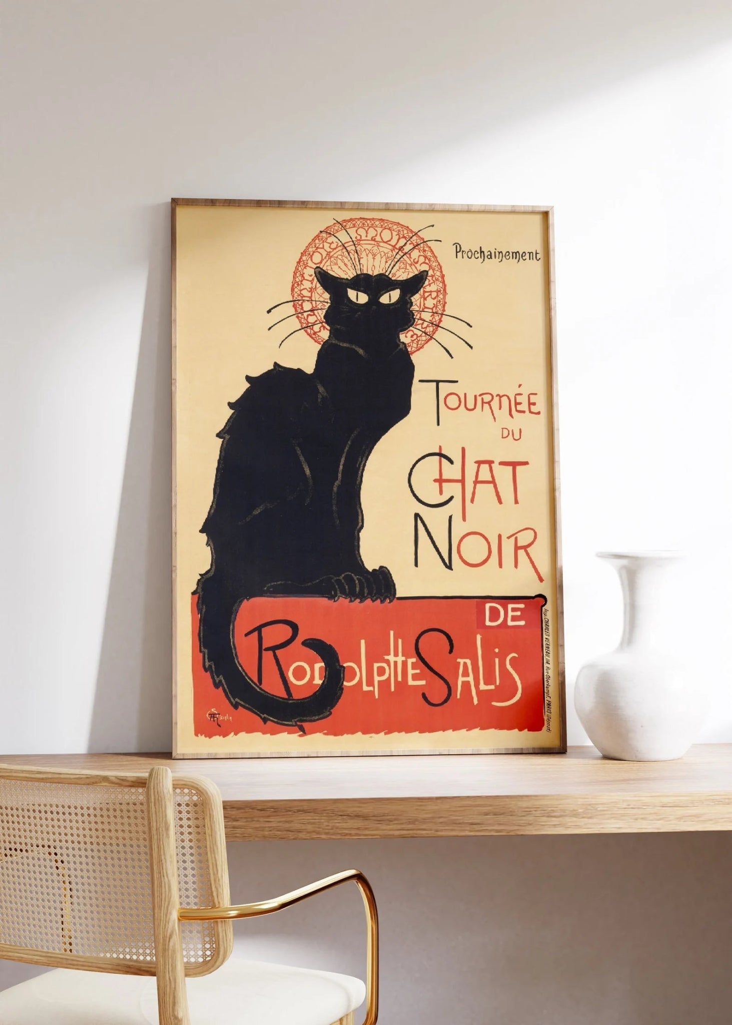 Tournee Du Chat Poster - The Kaleshi Collective