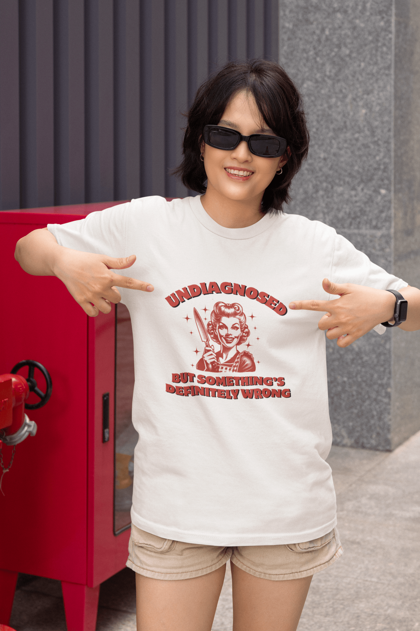 Undiagnosed But Something's Definitely Wrong T-Shirt - The Kaleshi Collective