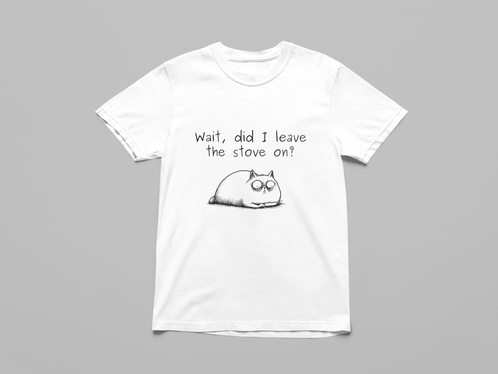 Wait, Did I Leave The Stove On Oversized T-Shirt - The Kaleshi Collective