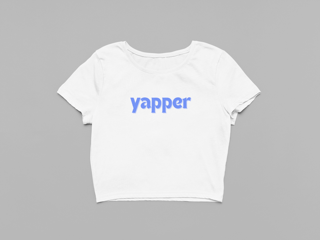 Yapper Crop Top - The Kaleshi Collective