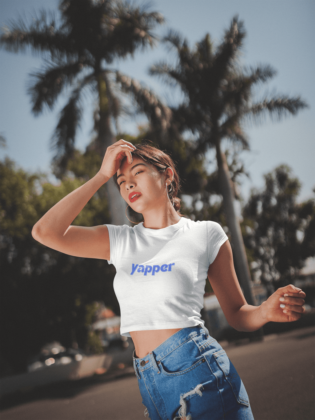 Yapper Crop Top - The Kaleshi Collective