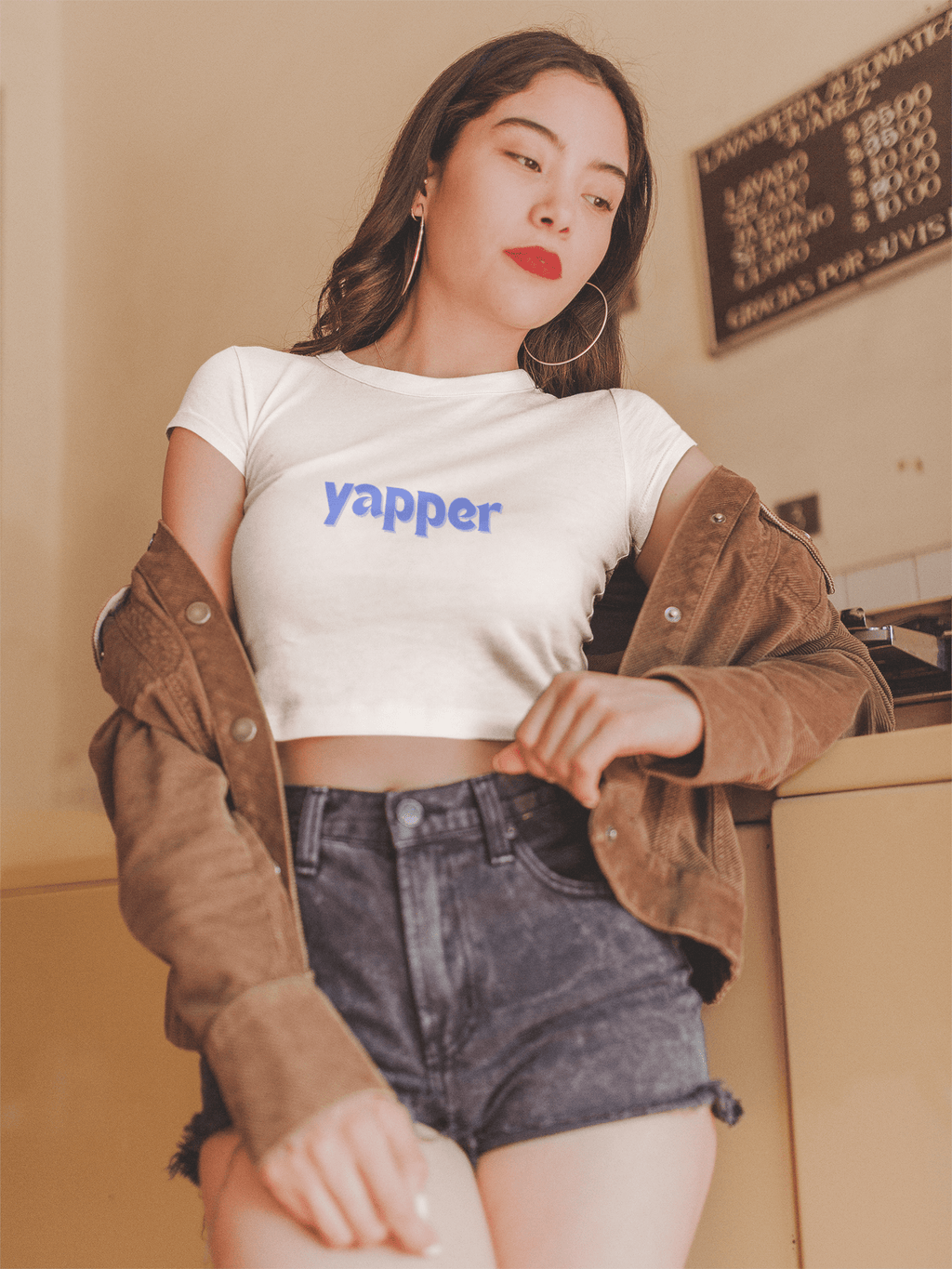 Yapper Crop Top - The Kaleshi Collective