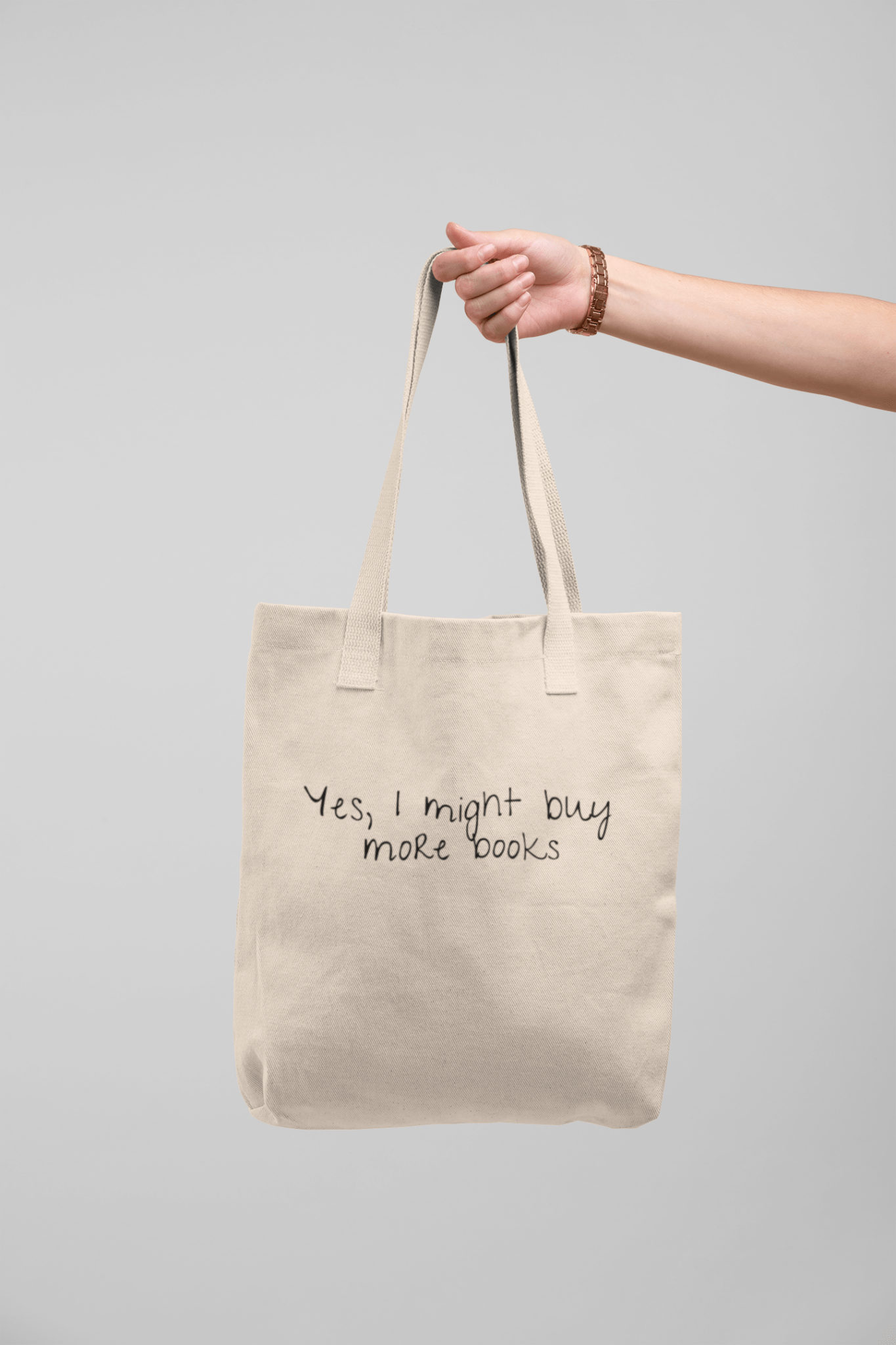 Yes, I Might Buy More Books Tote Bag - One Size - The Kaleshi Collective