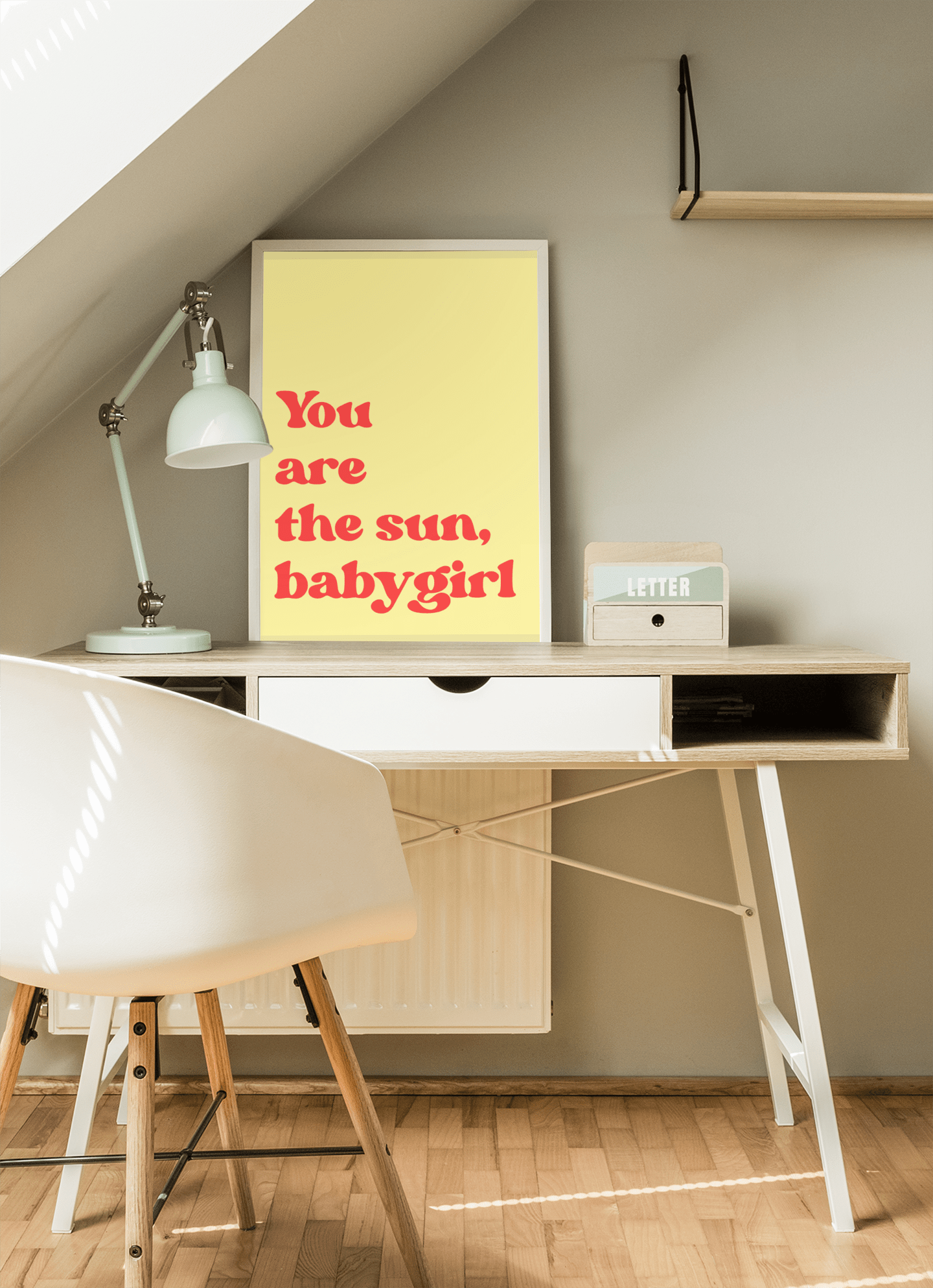 You're the sun babygirl poster - A2 Size - The Kaleshi Collective